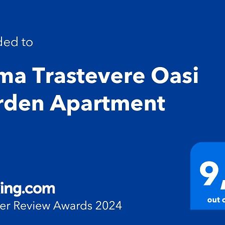 Trastevere Oasi Garden Apartment - Roma Luaran gambar