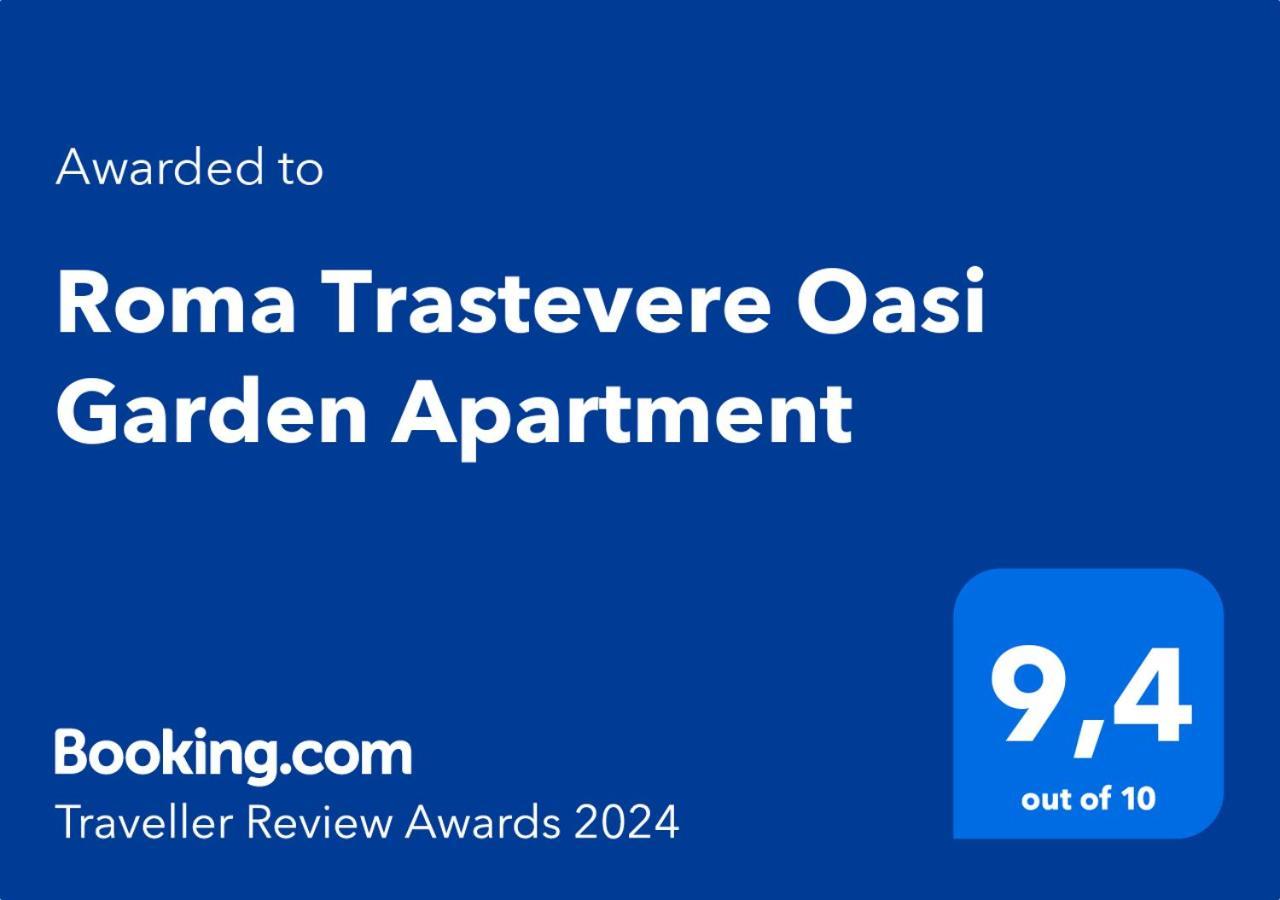 Trastevere Oasi Garden Apartment - Roma Luaran gambar